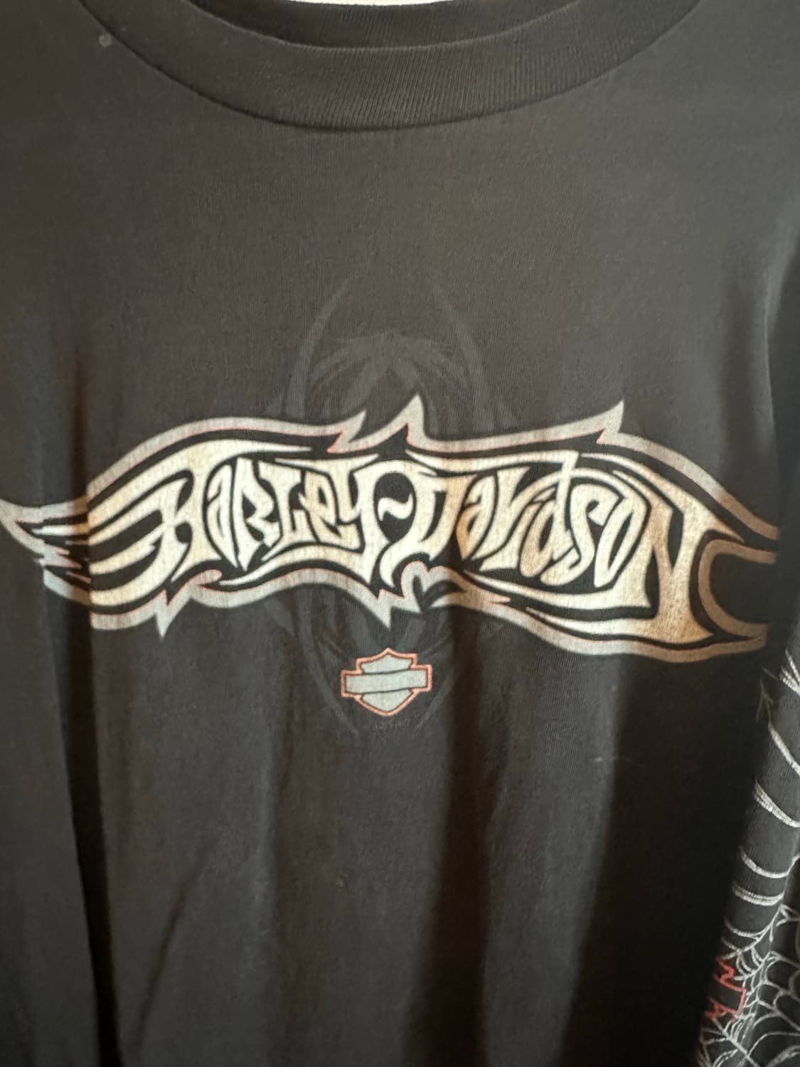 Harley-Davidson Spider Web Long Sleeve 상품이미지2