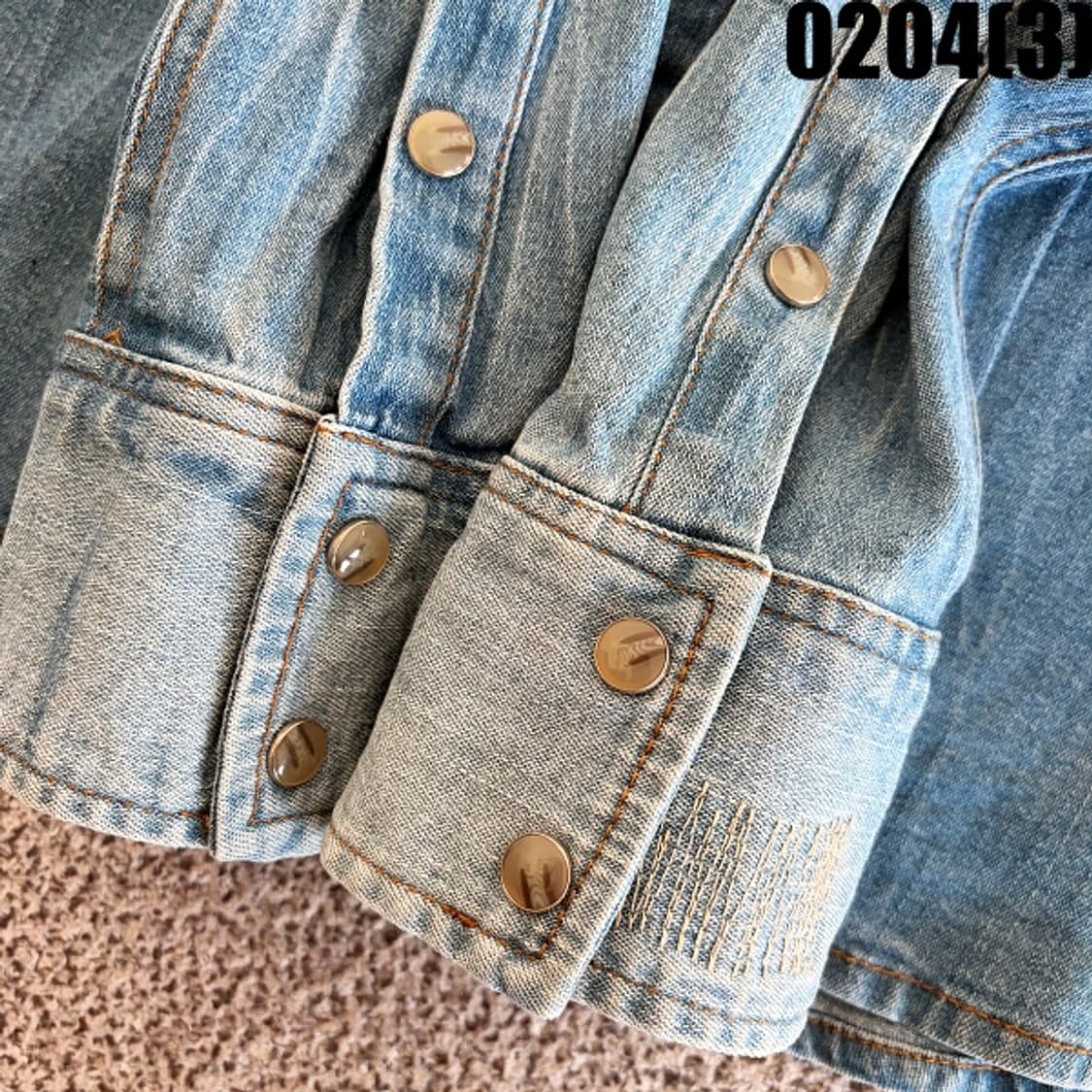 [95] 코데즈컴바인 더블포켓 워싱 대님 셔츠 남방 0204(3) 상품이미지3