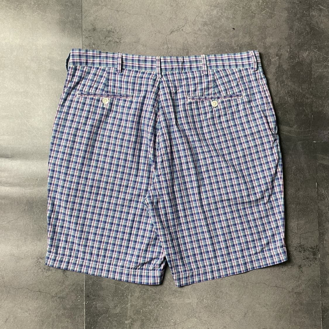 RALPH LAUREN 랄프로렌 빈티지 블루 체크 하프팬츠 A01072 상품이미지5