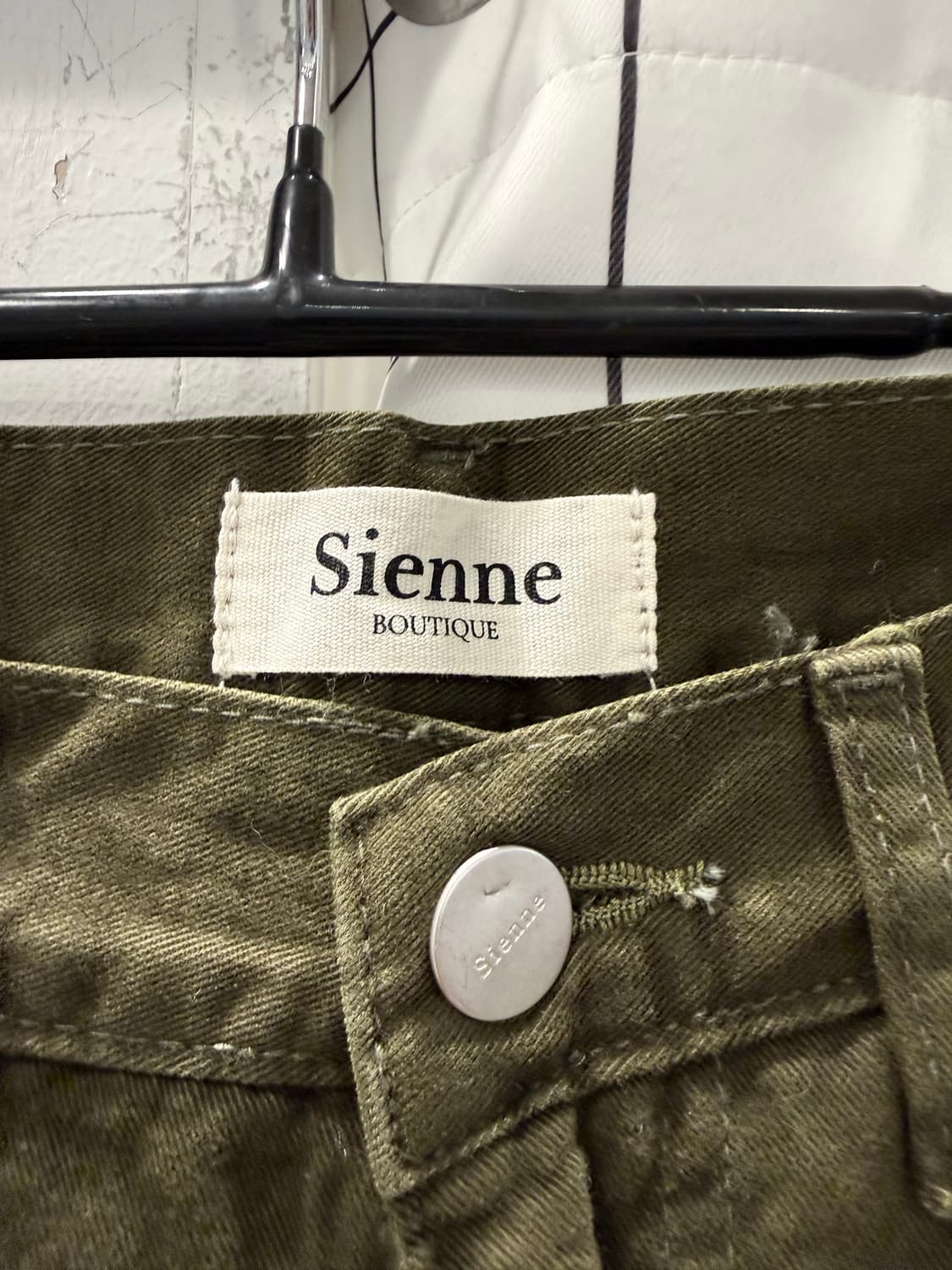 시엔느 커브드 다잉팬츠 s 새상품 (미세하자) 상품이미지4