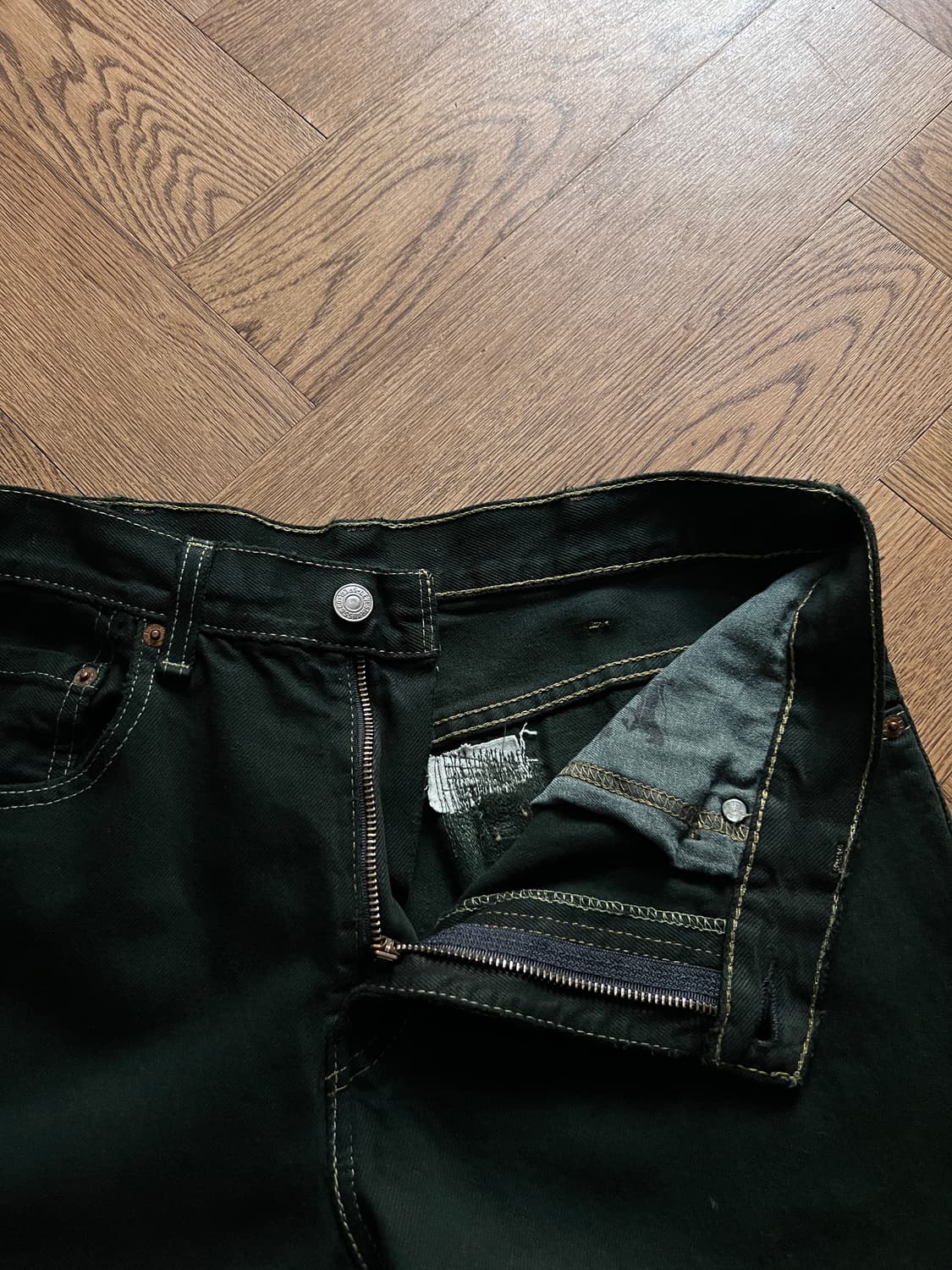 [32]리바이스 517 가먼트다잉 플레어핏 데님 팬츠 상품이미지5