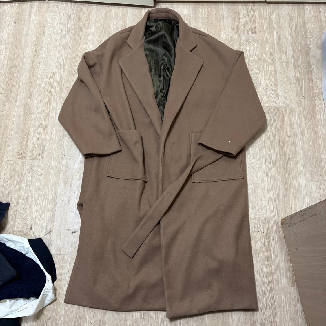 디자인바이영민 남성 미니멀 트렌치코트 FREE  상품이미지1