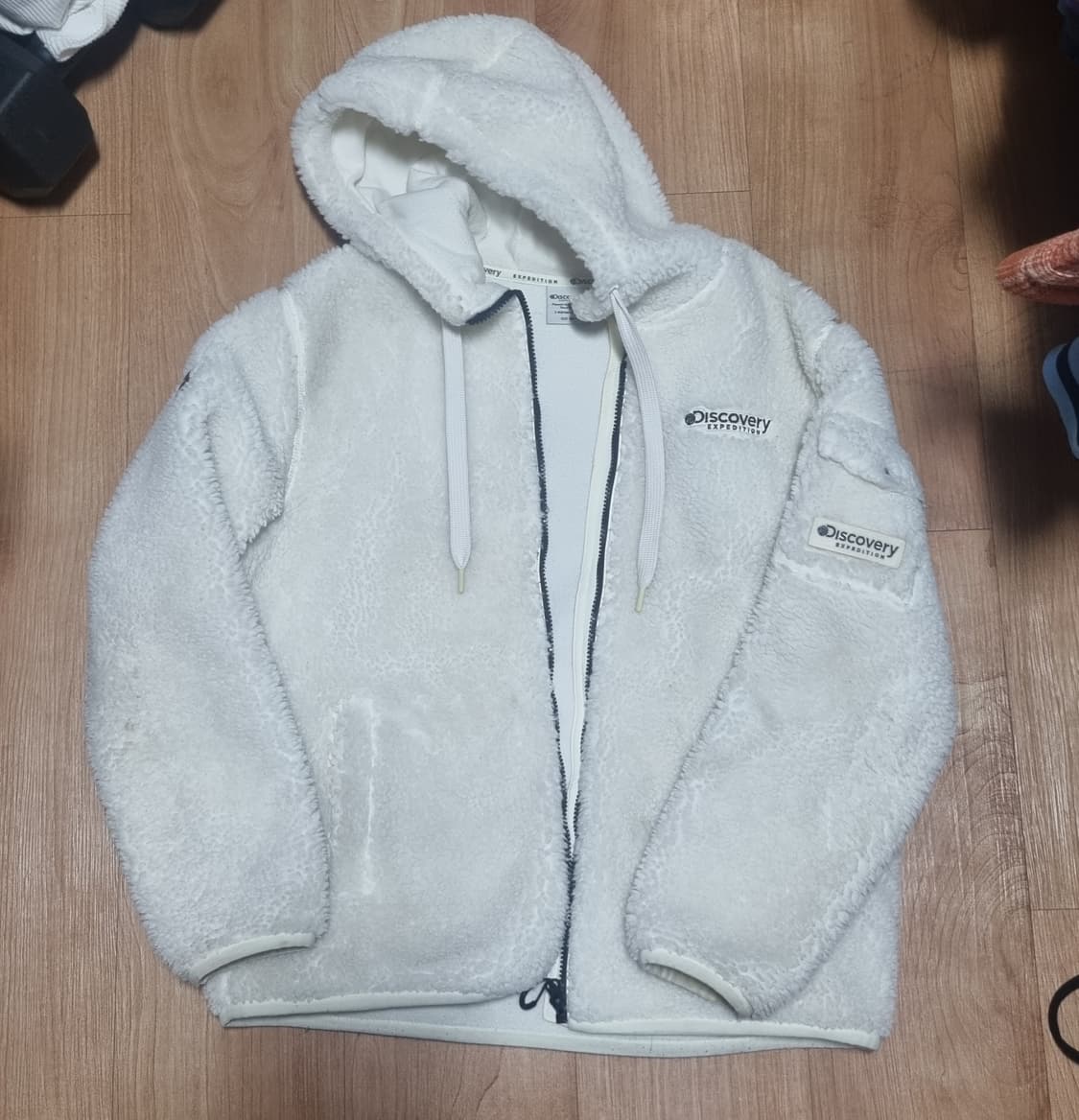 (여성)디스커버리 테크플리스 뽀글이 후리스 자켓 100 상품이미지1