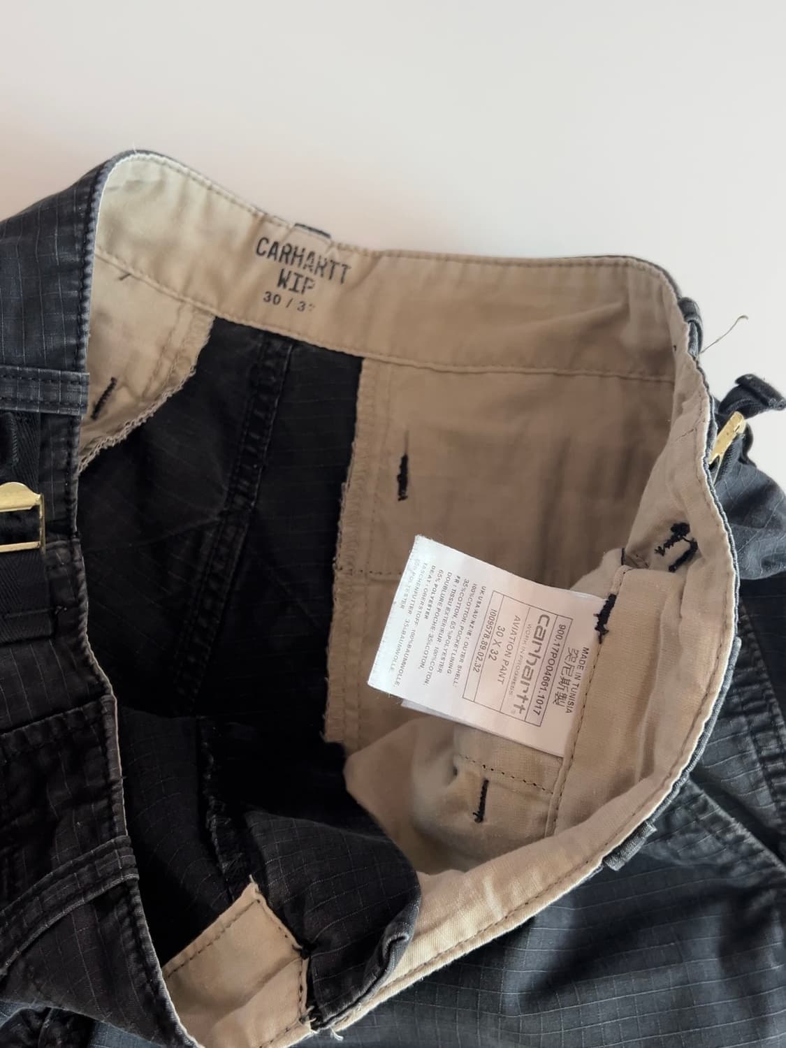 칼하트 윕 립스탑 Aviation 팬츠 30/32 상품이미지4