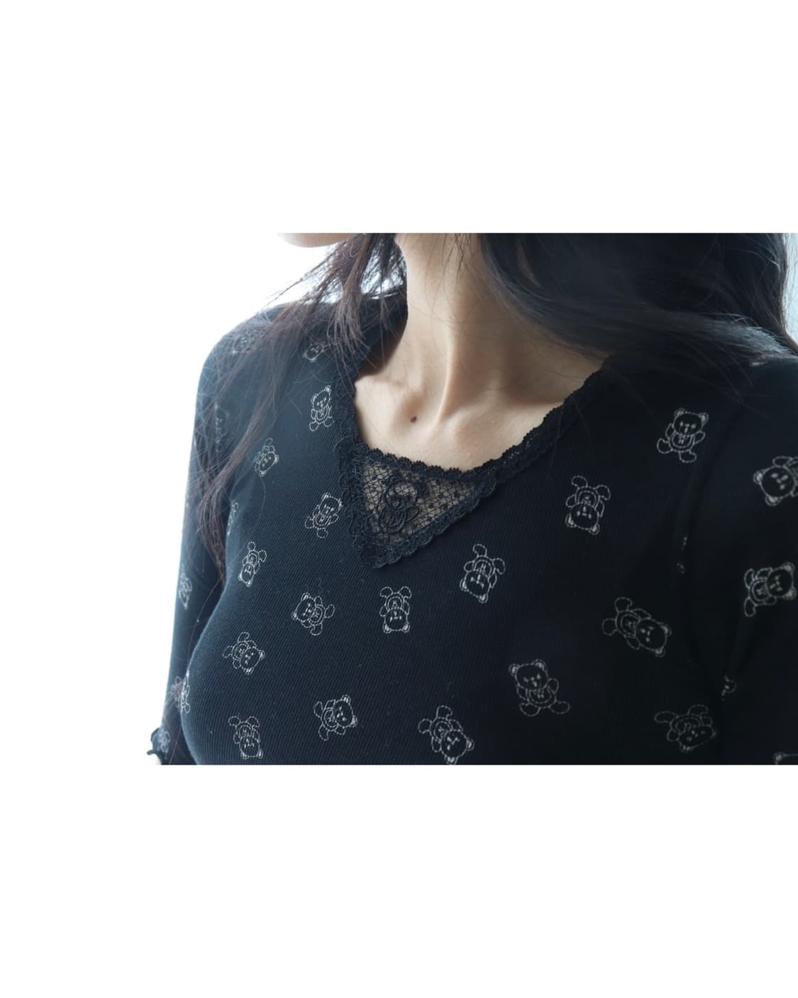 [Hysteric Mini] Fuckbear Lace Pullover 상품이미지3