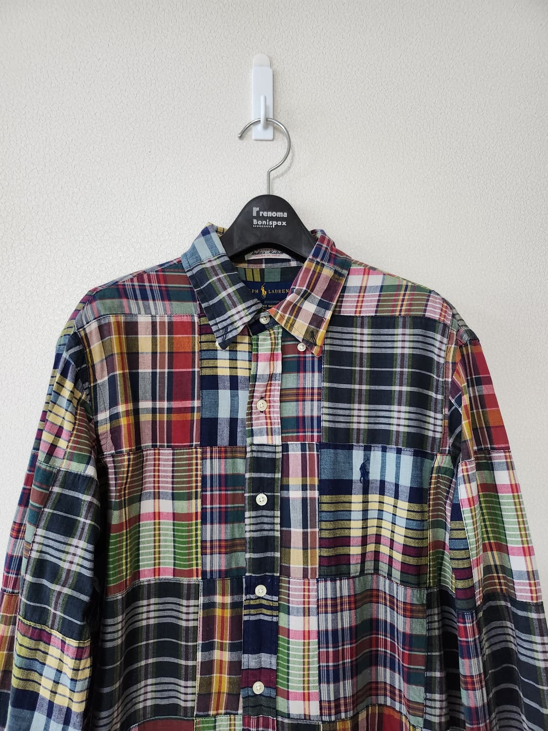폴로랄프로렌 패치워크셔츠 (M 상품이미지1