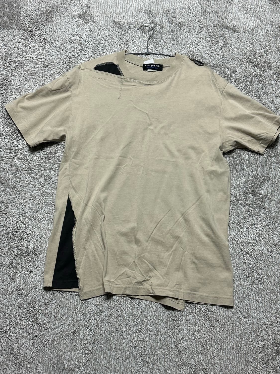 코스트퍼킬로 베이지 반팔 m사이즈 상품이미지2