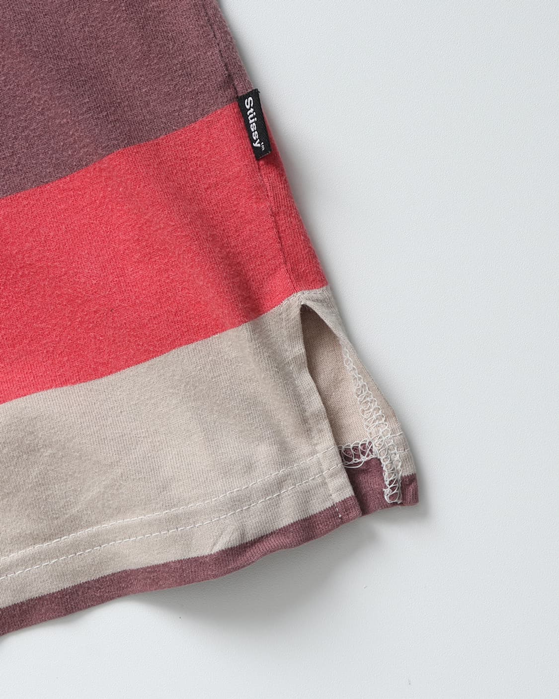 스투시 STUSSY 00s Border Polo T-shirt 상품이미지4