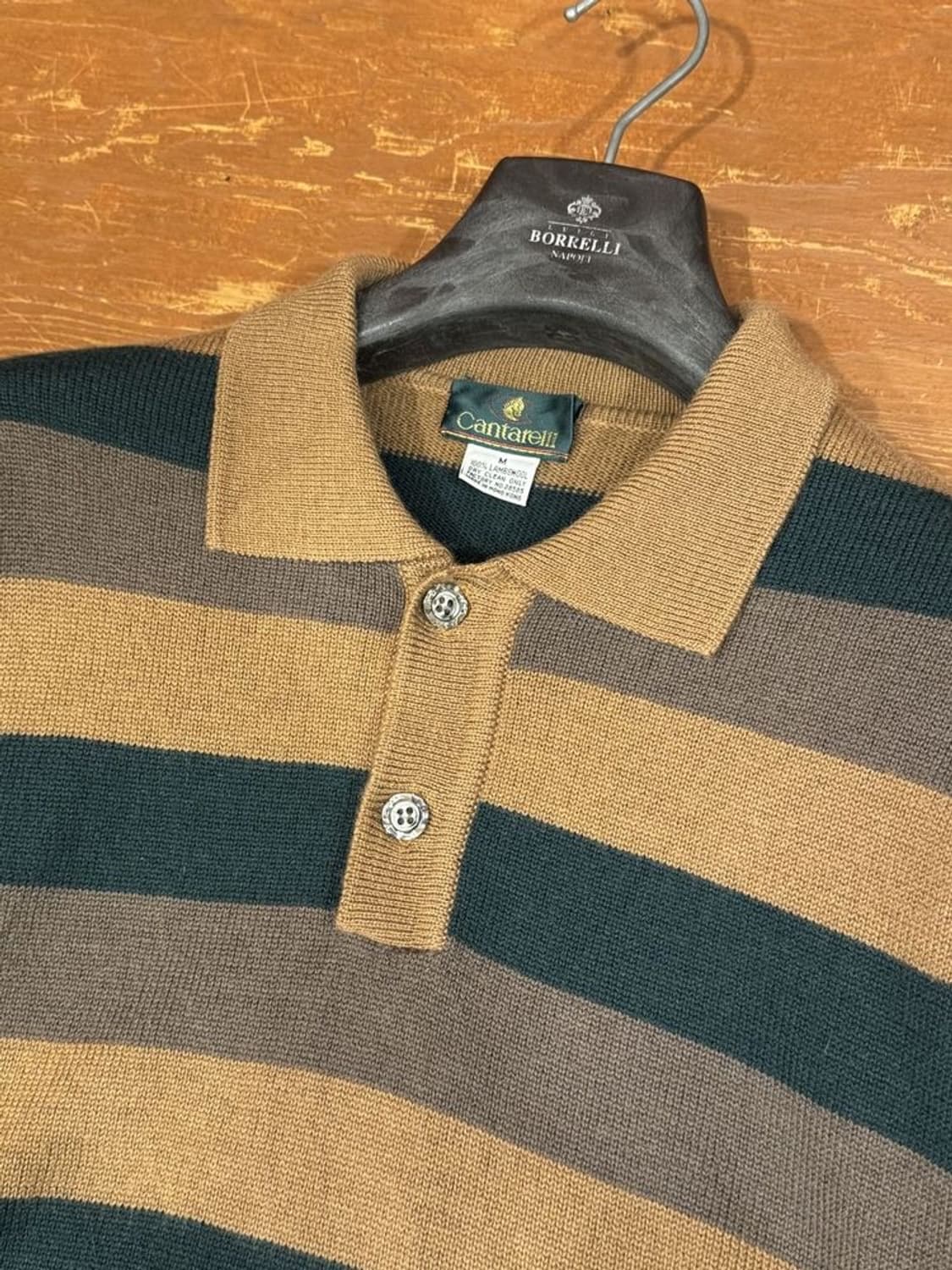 칸타렐리 램스울 폴로 니트 상품이미지7