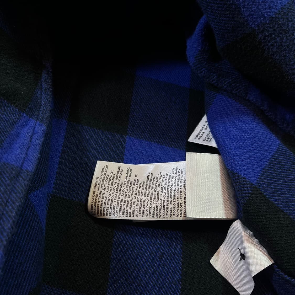 리바이스 타탄체크 셔츠 상품이미지4