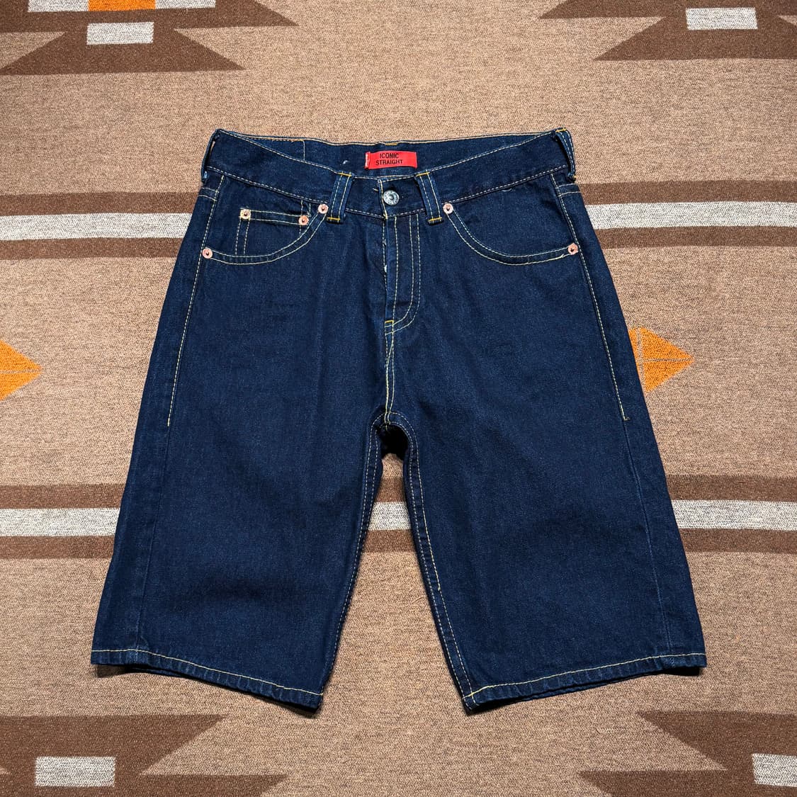리바이스 00s 아이코닉 버뮤다 데님 쇼츠 34 상품이미지1