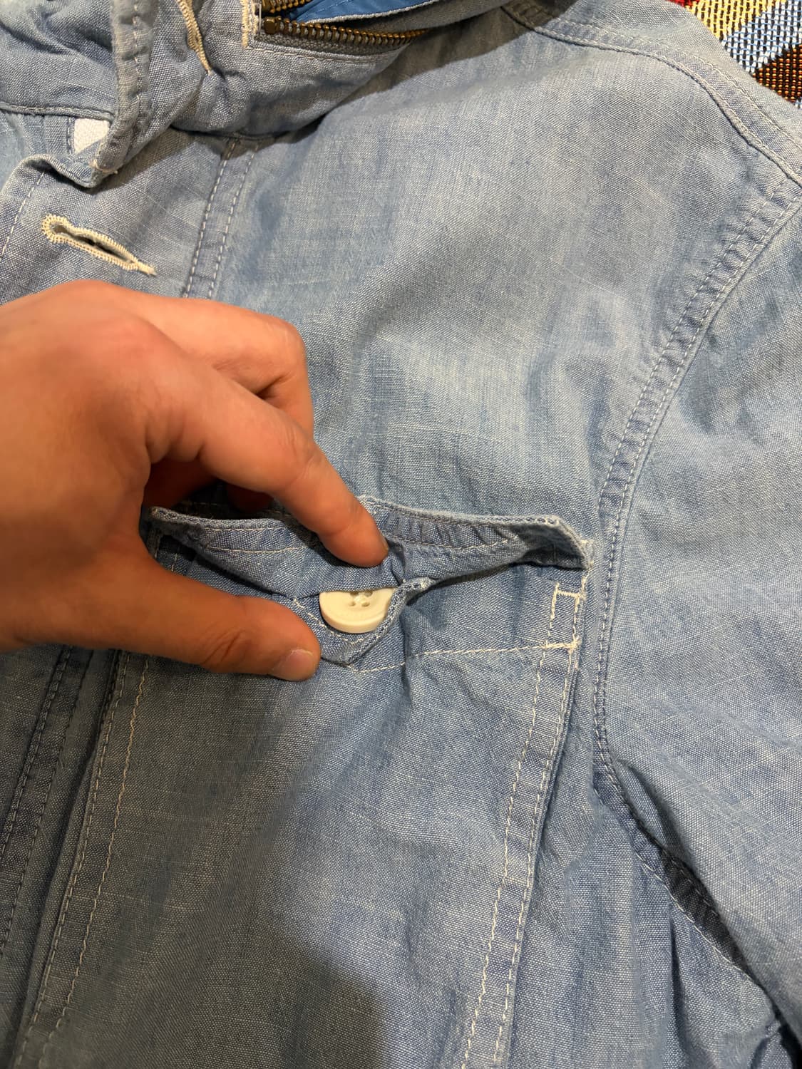 M) 리바이스 데님 후드 자켓 M-51 상품이미지6