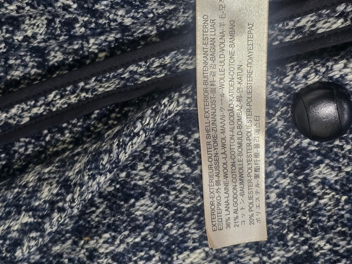 Massimo Dutti 체크 무늬 코트 S 상품이미지9