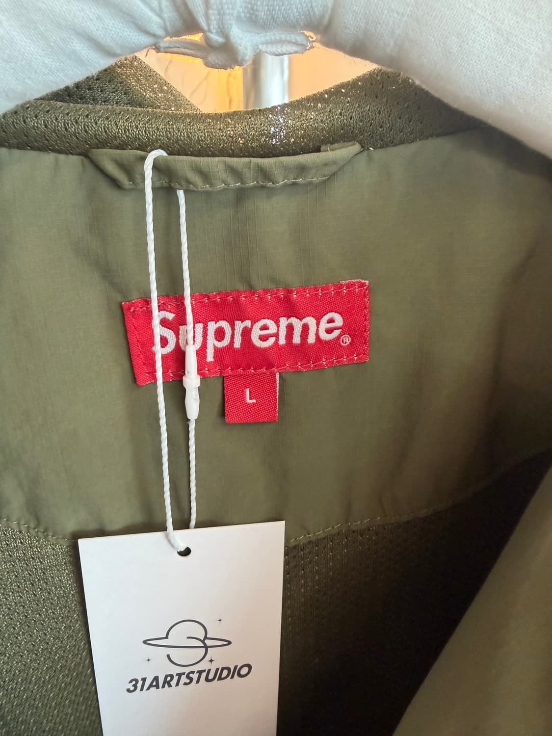 슈프림 22FW 패널드 하프 집 풀오버 상품이미지6