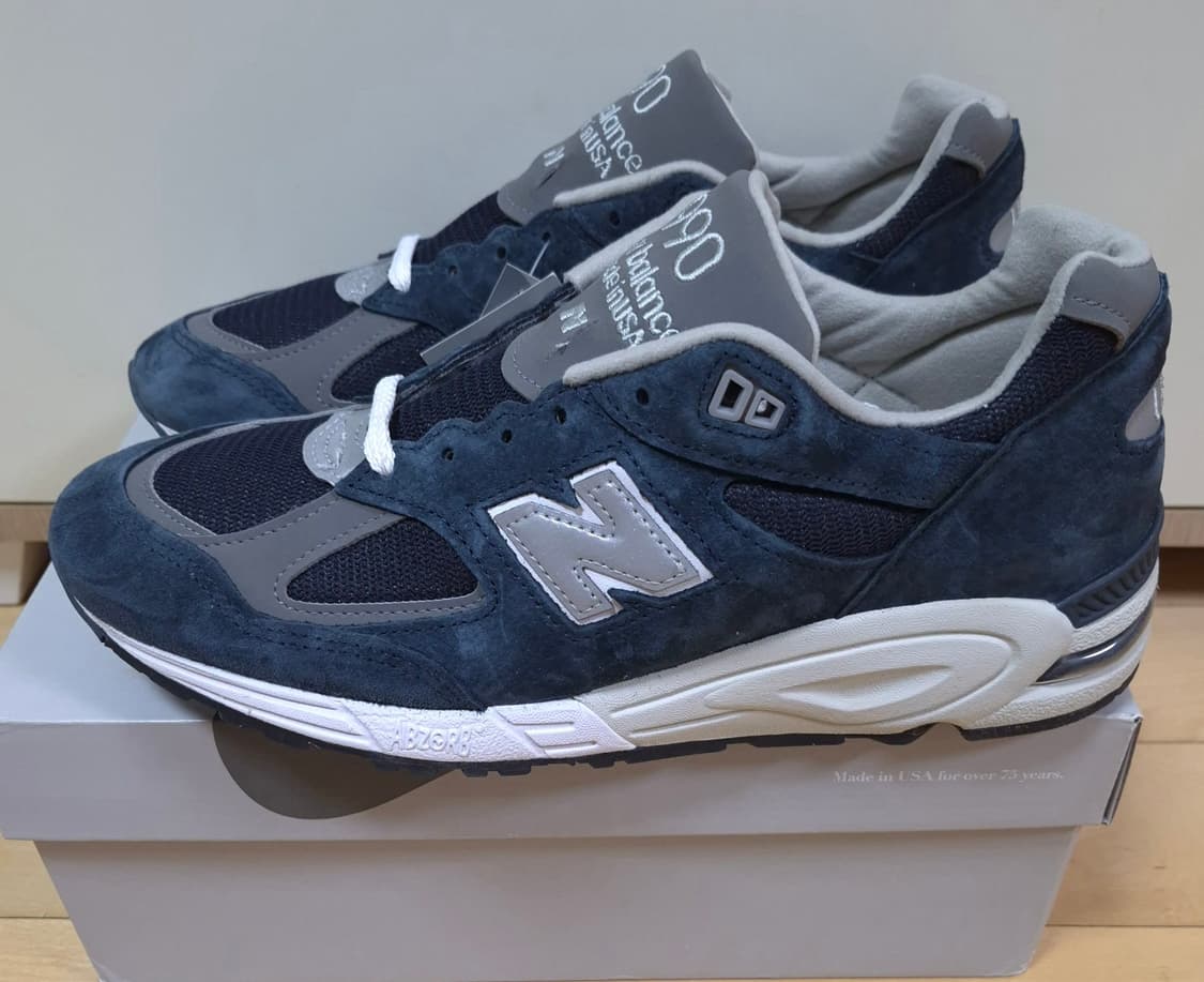 [275]뉴발란스 990v2 네이비 상품이미지5