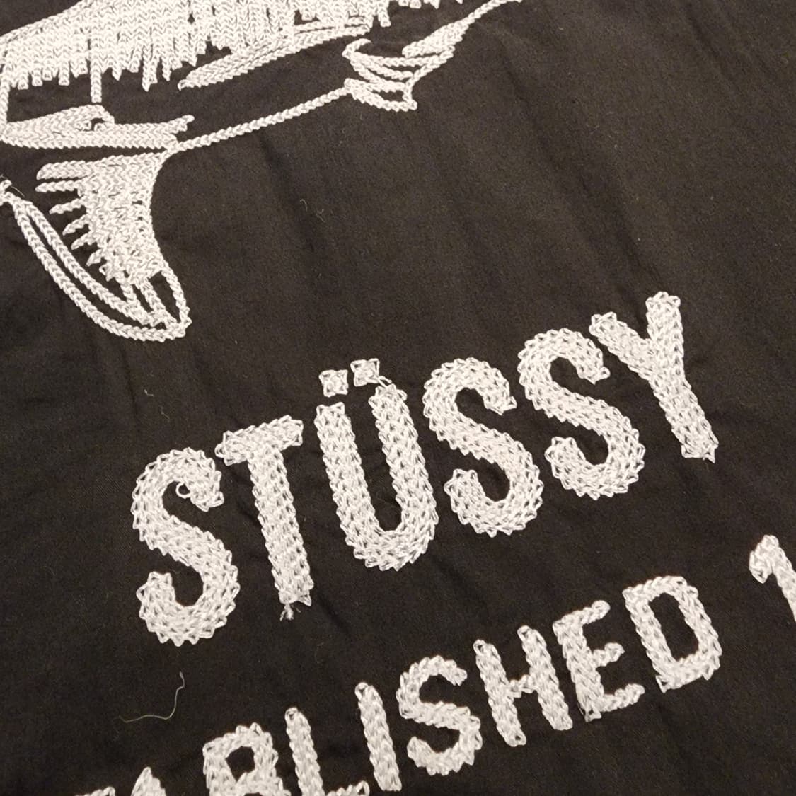 STUSSY 오픈카라 워크셔츠 상품이미지6
