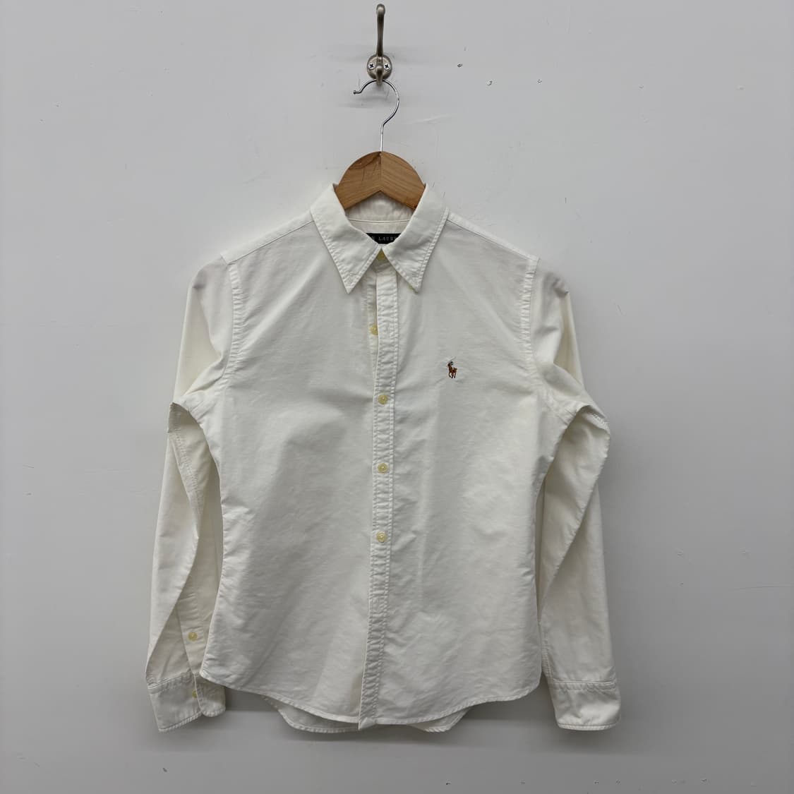 폴로 랄프로렌 화이트 셔츠 여성 S 상품이미지1