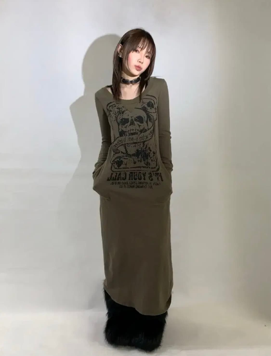 갸루 펑크 y2k 원피스 상품이미지1