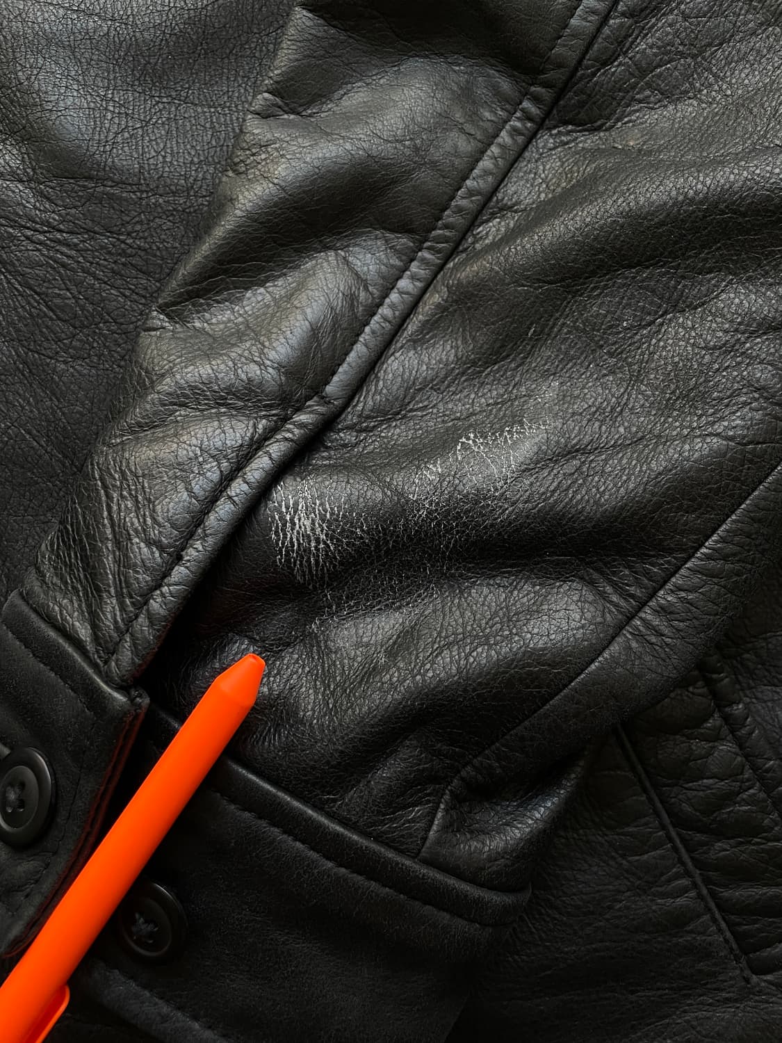 90s 올드갭 레더 카코트 gap carcoat 상품이미지7