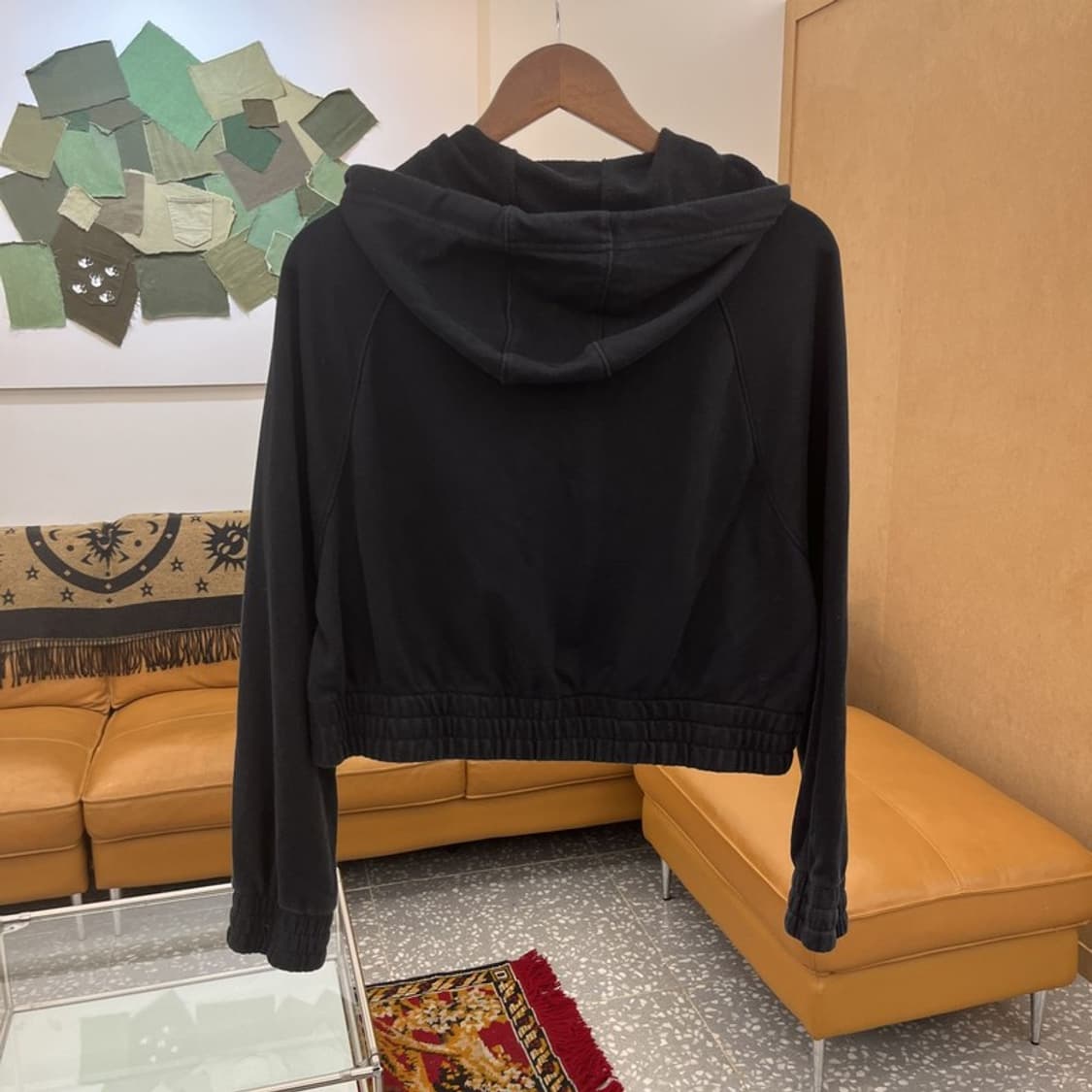 나이키 프린팅빅로고 크롭 후드티 90 C05497 상품이미지2
