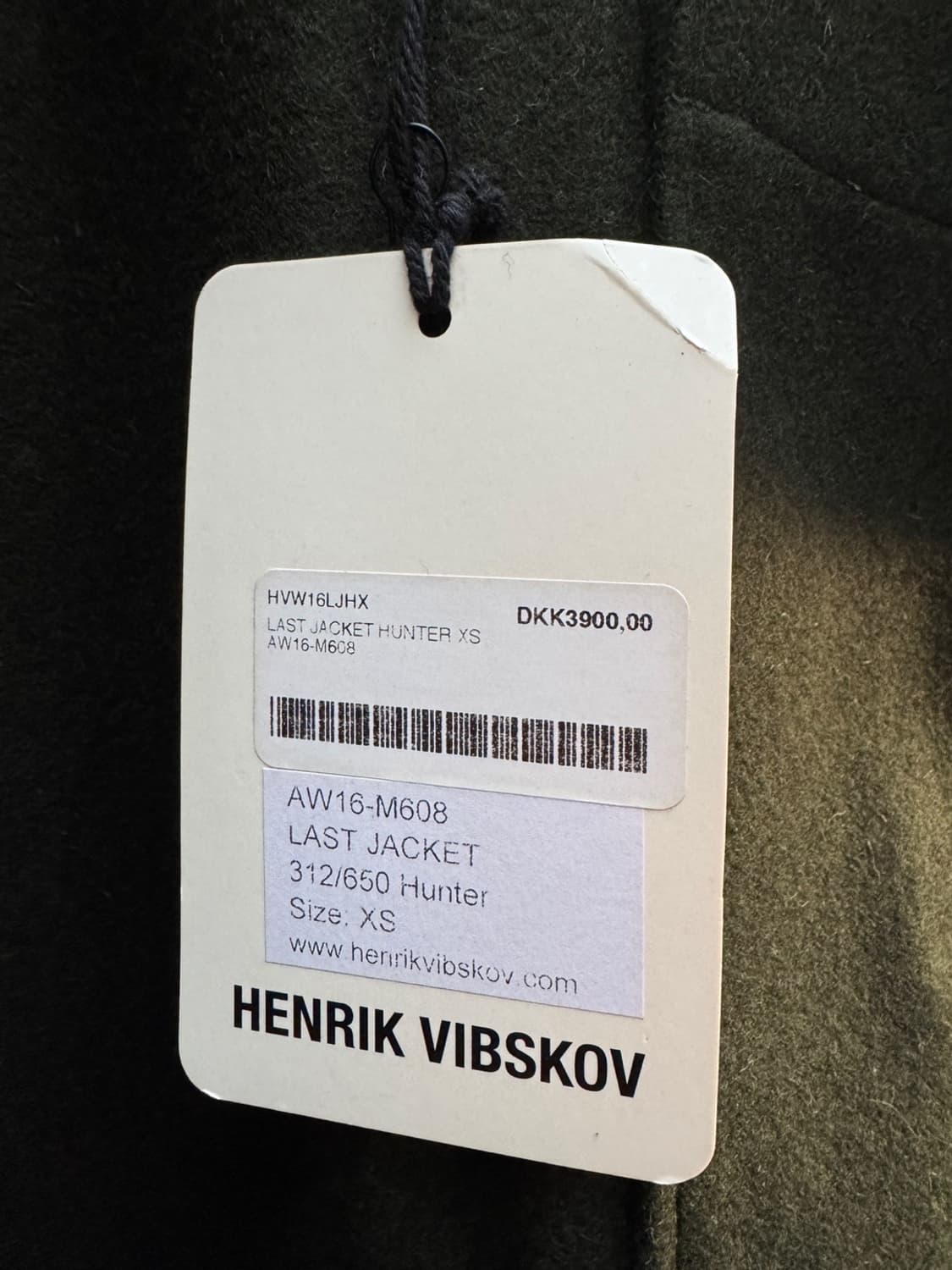 헨릭 빕스코브 16FW Henrik Vibskov 오버사이즈  코트 앤트 상품이미지5