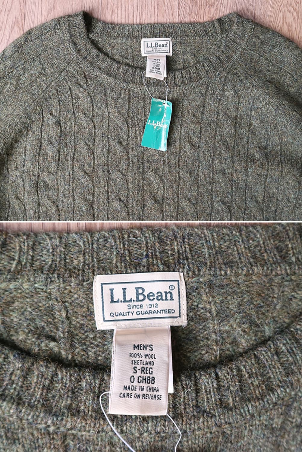 일본판 L.L BEAN 엘엘빈 울100% 꽈베기니트

새제품  상품이미지3