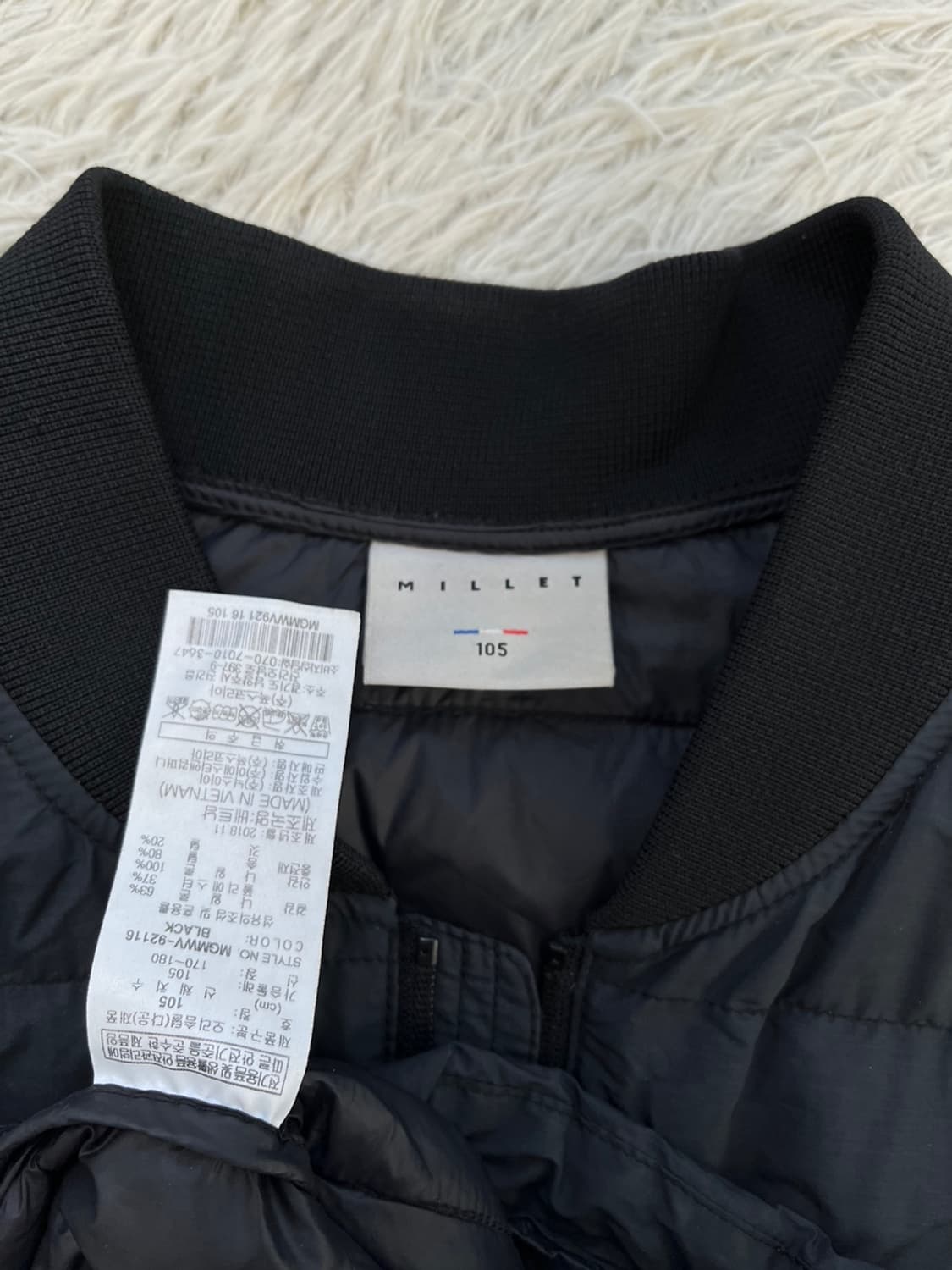 밀레 덕다운 경량 패딩 조끼/#41 상품이미지5