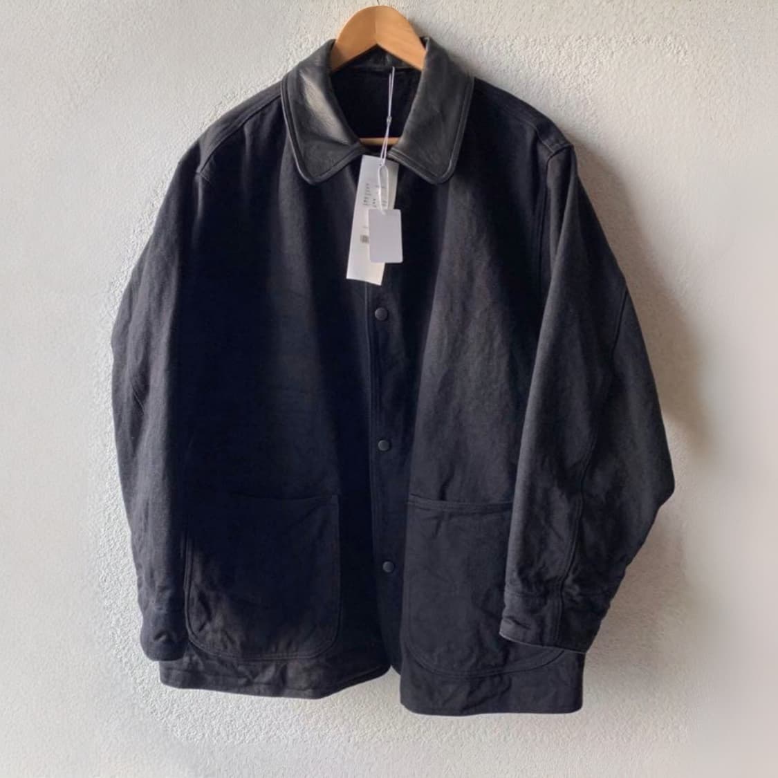 25aw DENIM LEATHER WORK JACKET 상품이미지2
