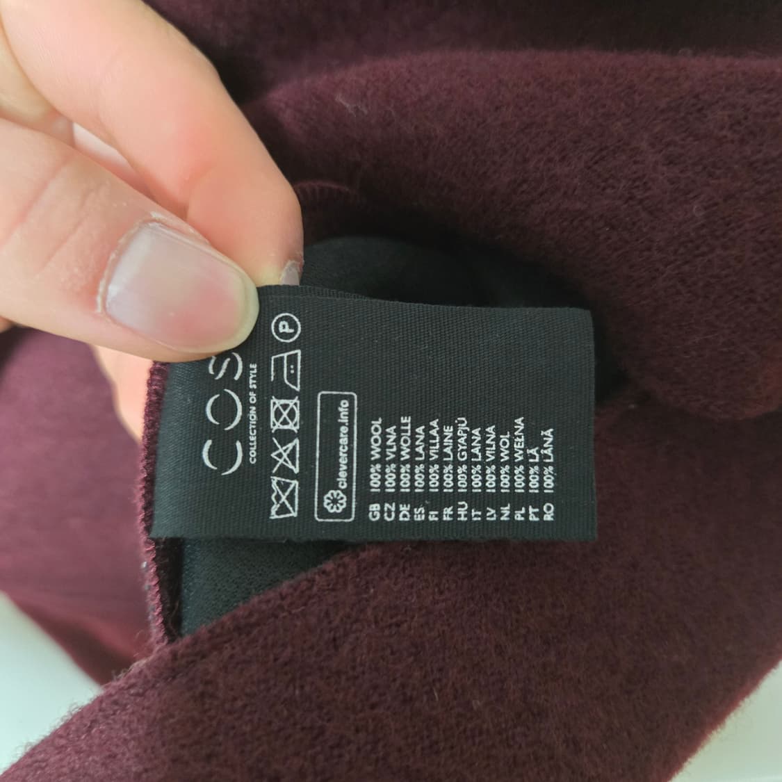 코스 언밸런스 울 미디 스커트/ 여성 스커트/ 여성 치마  상품이미지4