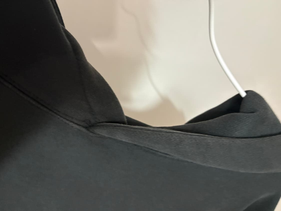 산산기어 후드티 블랙 3사이즈 상품이미지3