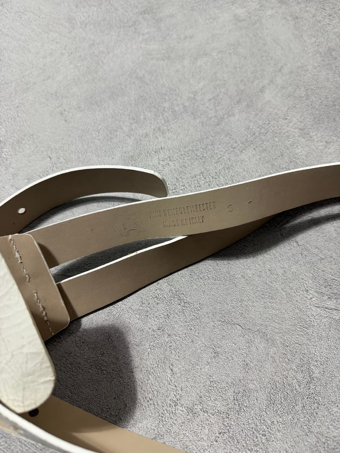 앤 드뮐미스터 더블레이어드 레더벨트 상품이미지6