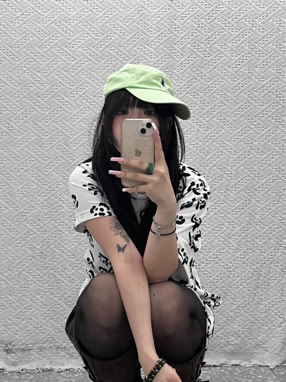 폴로 랄프로렌 빈티지 캐주얼 키치 피스타치오 볼캡 C12408 상품이미지1