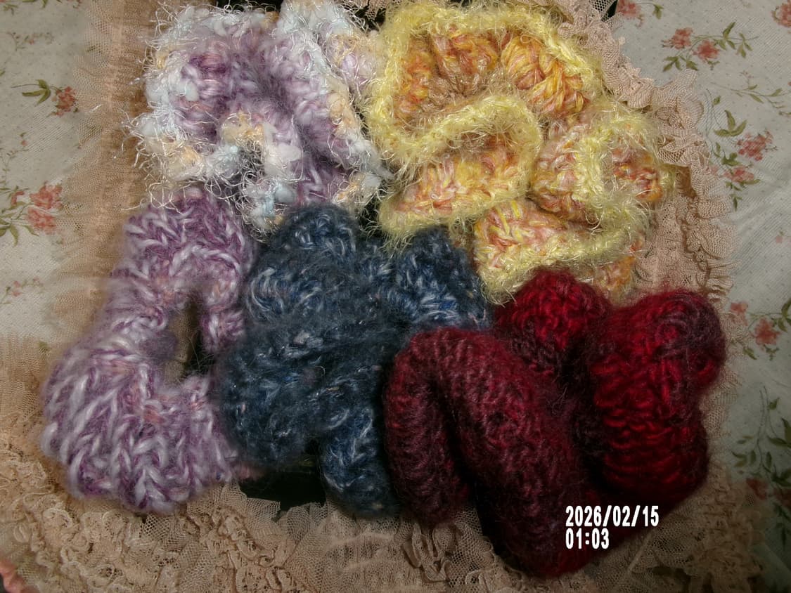 핸드메이드 스크런치 상품이미지1