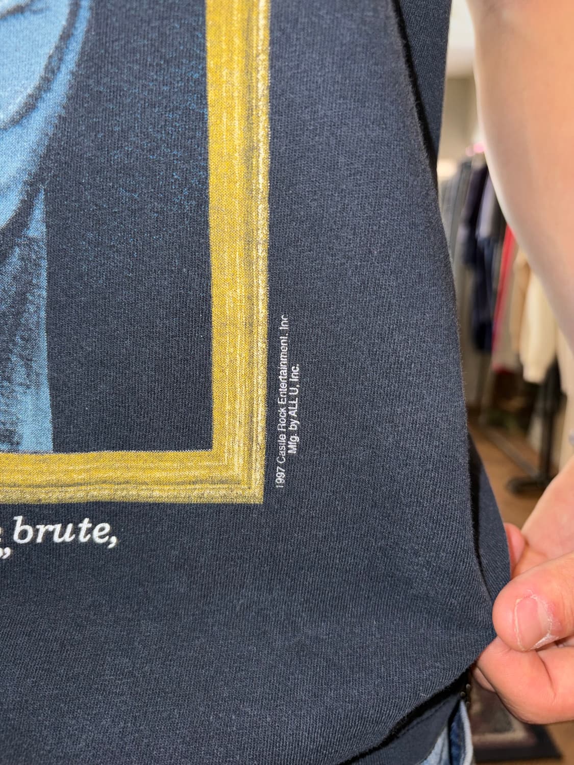 90‘s Seinfeld Cosmo Kramer print faded T 상품이미지7