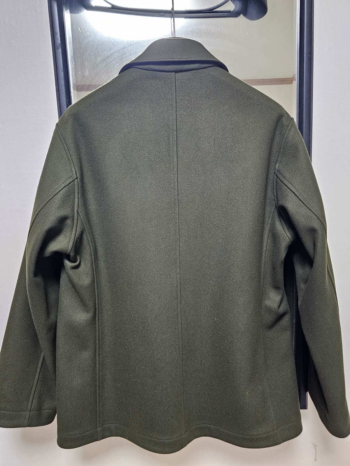 이얼즈어고 멜튼울 스포츠 자켓 카키 L 상품이미지2