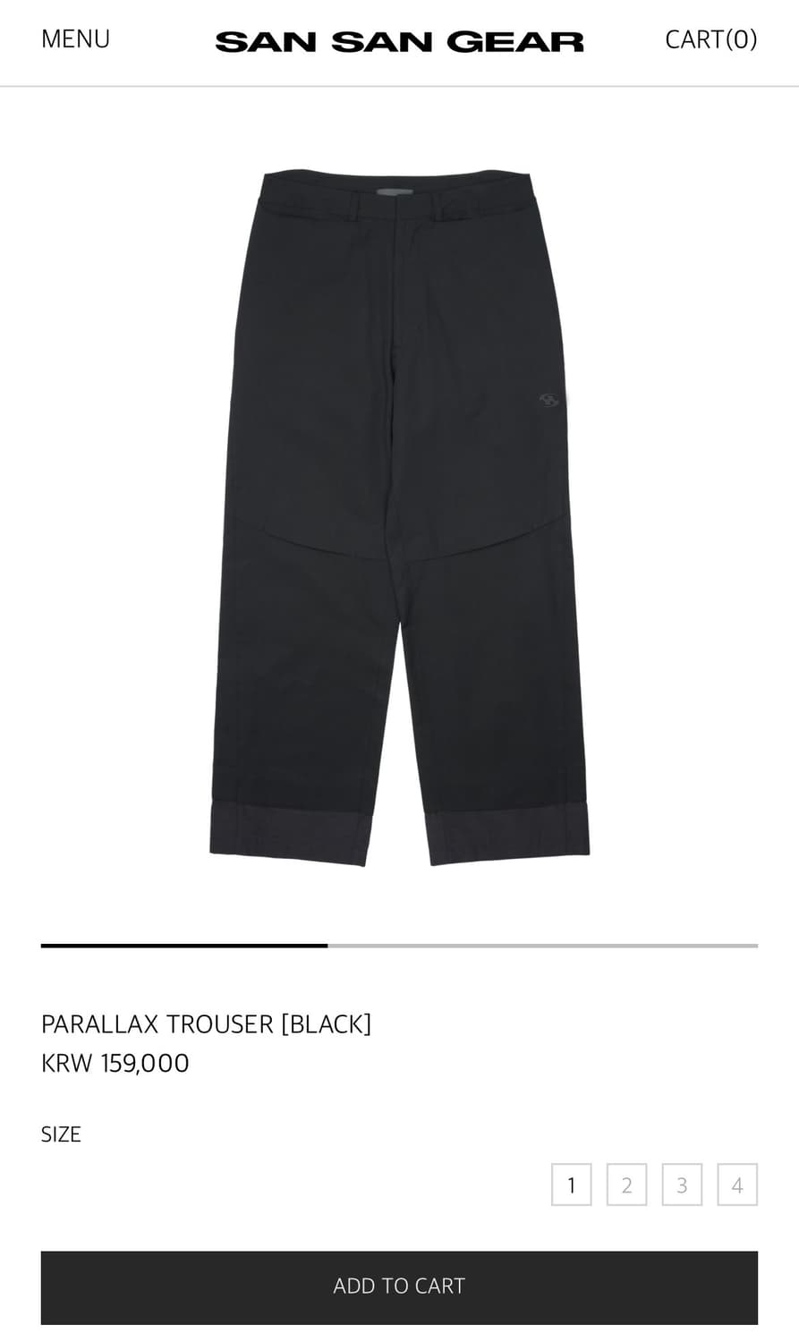 산산기어 팬츠 상품이미지1