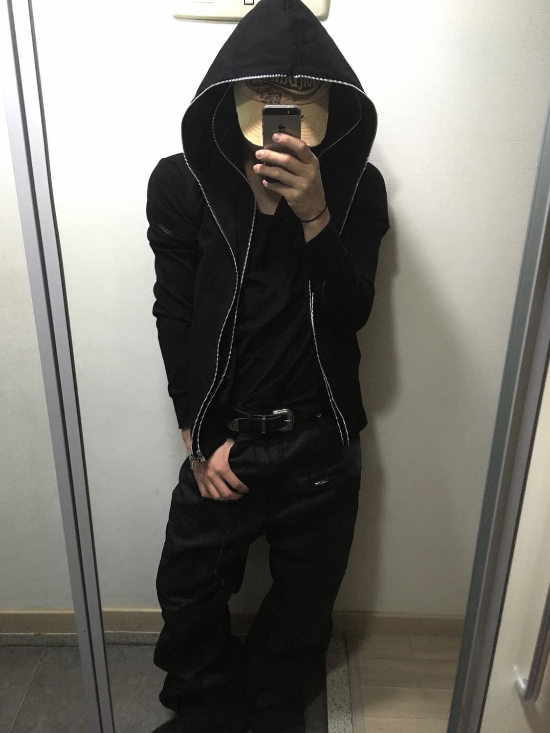 토네이도 마트 레이어드 풀지퍼 후드집업 상품이미지1