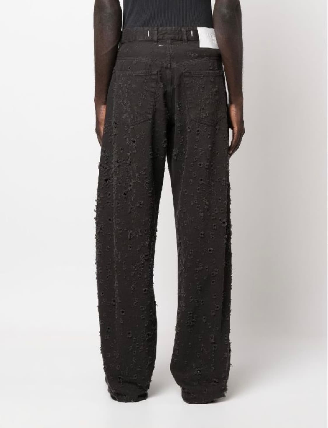 MM6마르지엘라 디스트로이드 와이드 데님팬츠31 상품이미지1