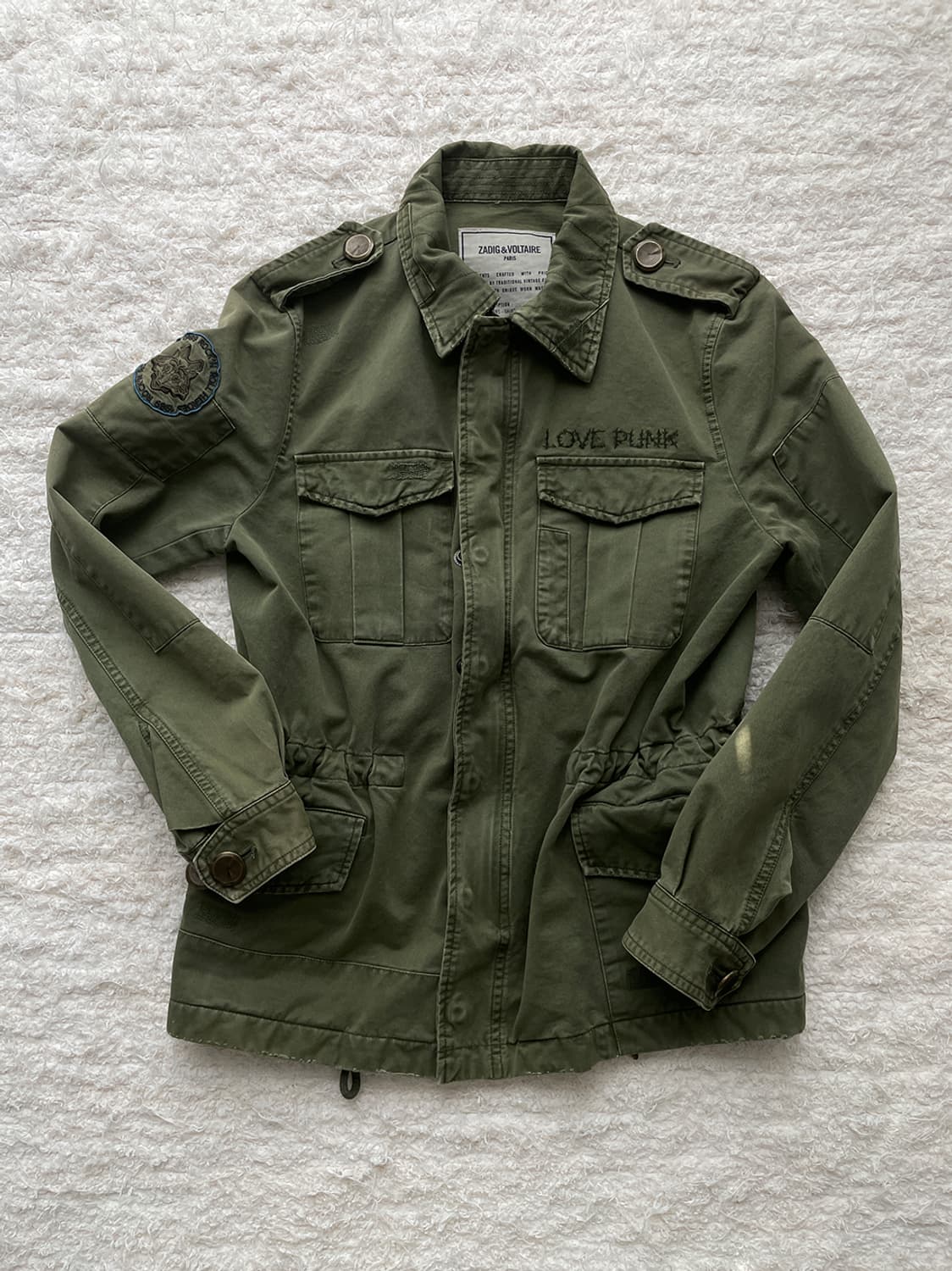 쟈딕앤볼테르 빈티지 밀리터리 자켓 상품이미지1