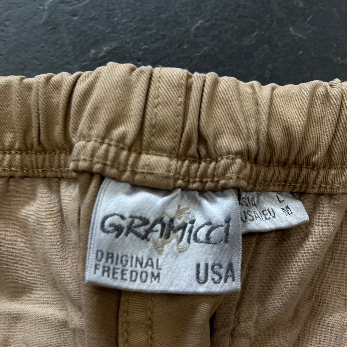 그라미치 벨티드 와이드 루즈핏 팬츠 100 상품이미지3