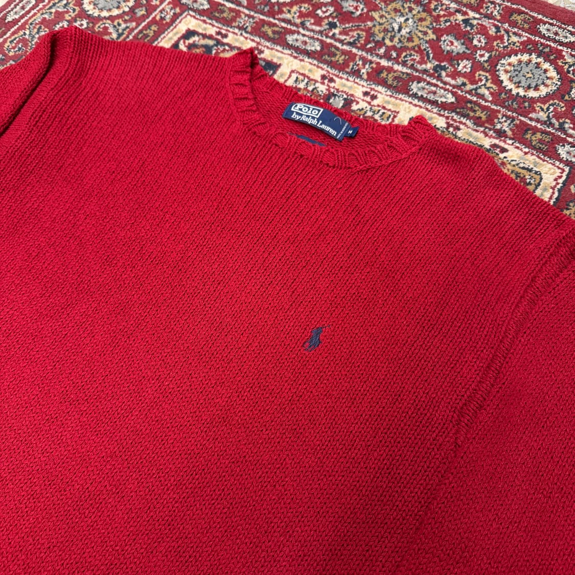 90s 폴로 랄프로렌 코튼 니트 [ 100-105 ] 상품이미지3