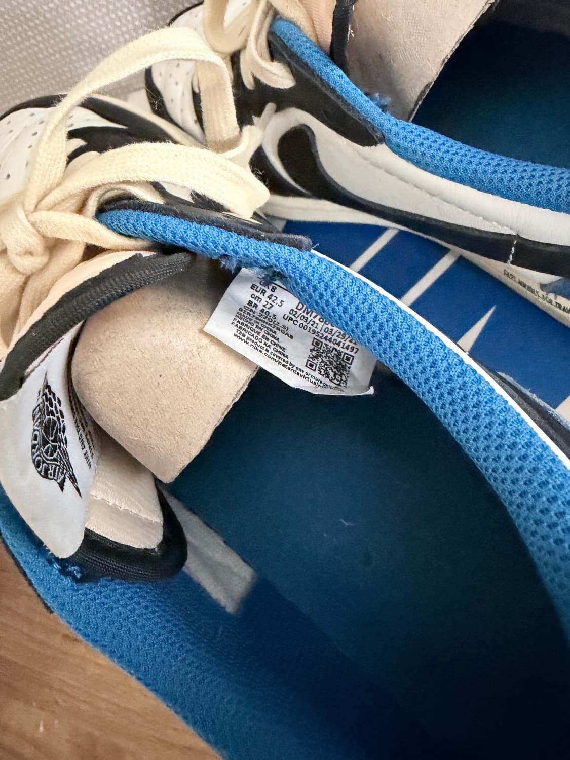 Us9) 스캇 프라그먼트 조던 로우 상품이미지3