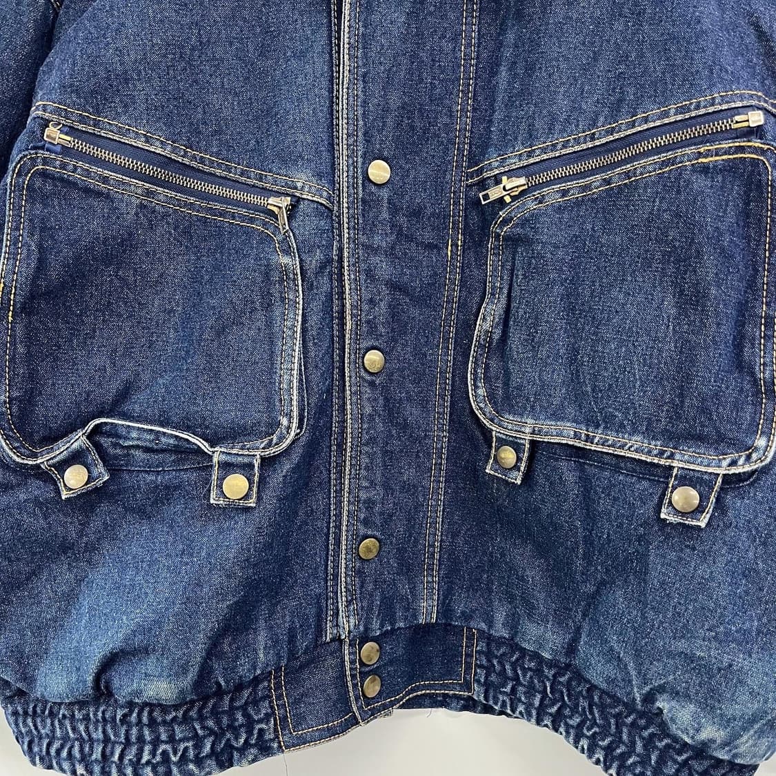 부수꼬 클럽 제팬 빅 포켓 백 지퍼 플리스 라이닝 점퍼 상품이미지6