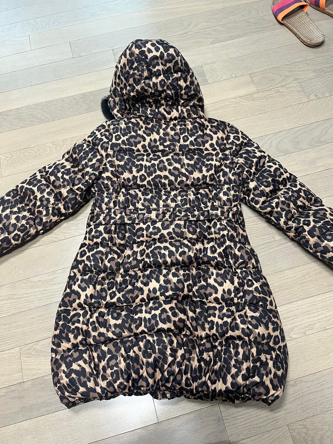 셀덴 여아 레오파트 패딩 상품이미지3