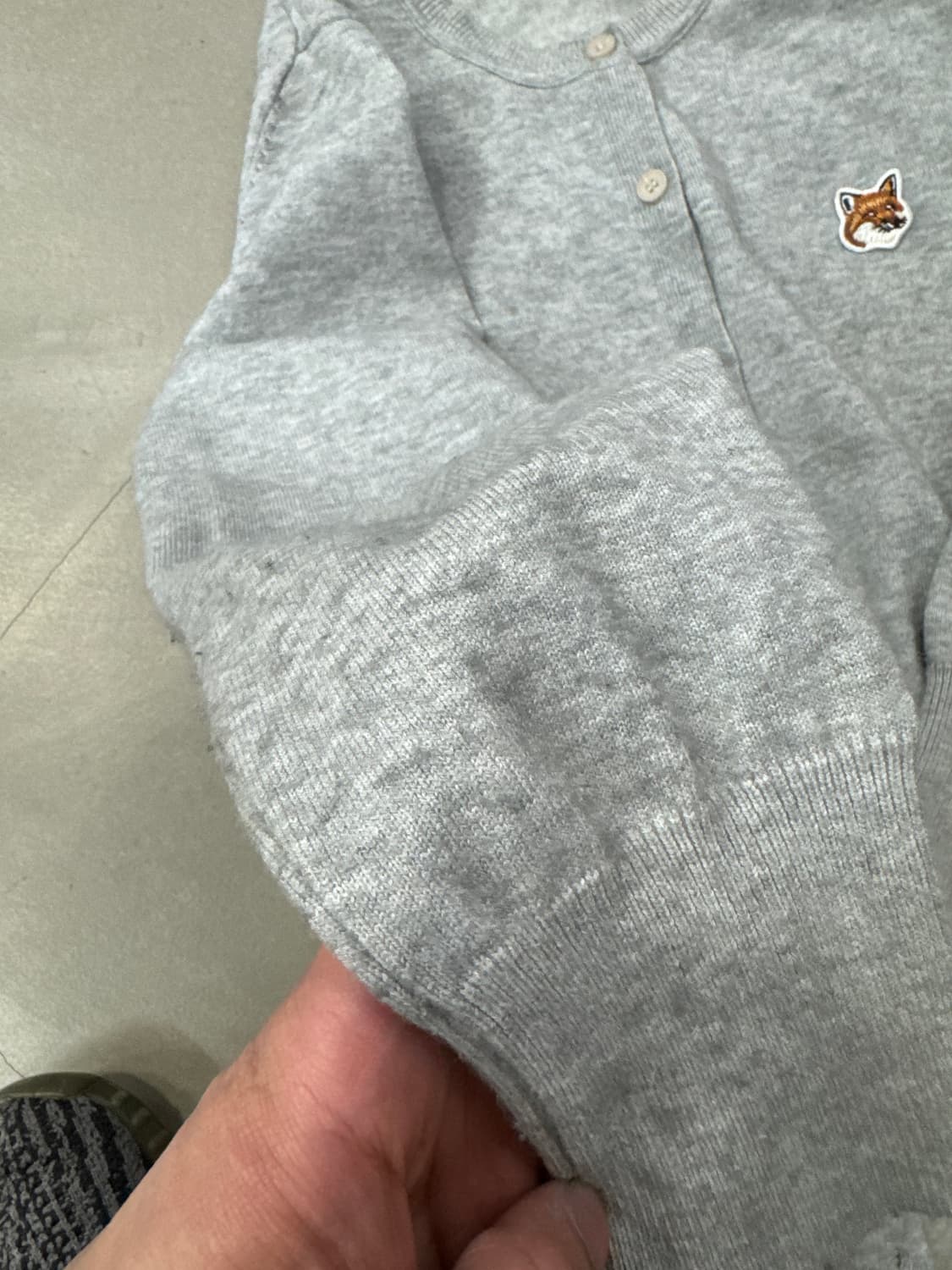 메종키츠네 가디건 M 상품이미지5