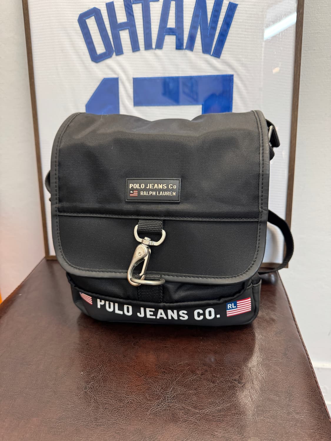 폴로랄프로렌 로고 크로스백 90s 상품이미지1