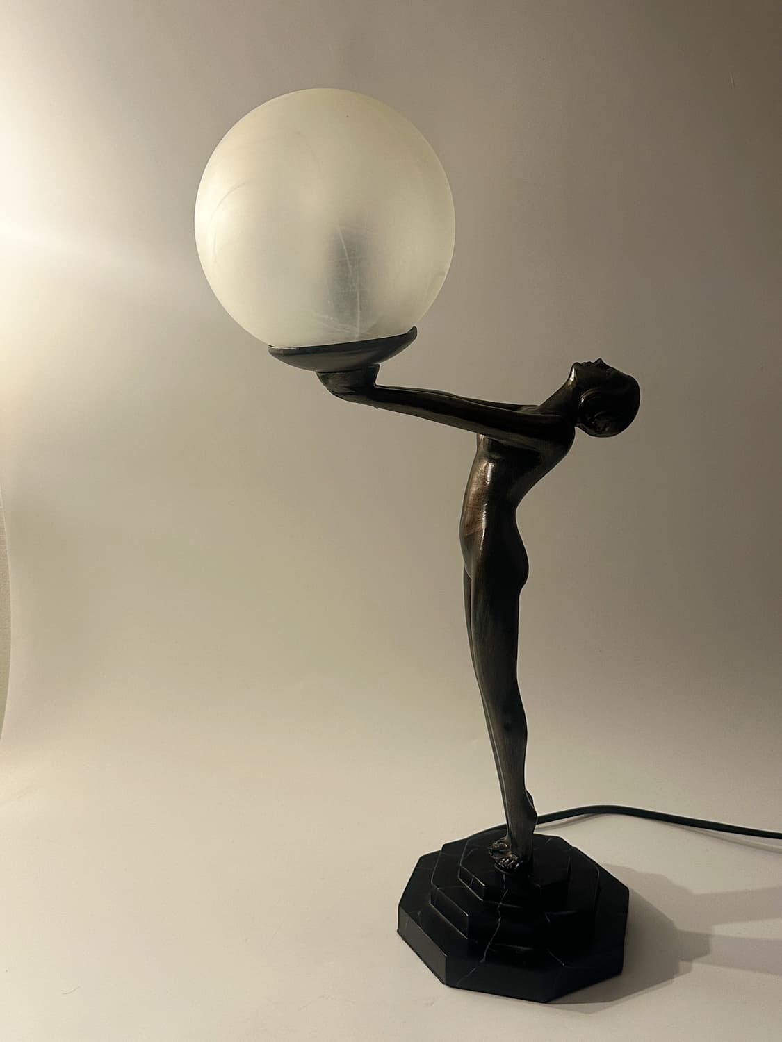 90’s 유럽 빈티지 아르데코 조명 테이블 레트로 앤틱 미드센츄리 상품이미지1