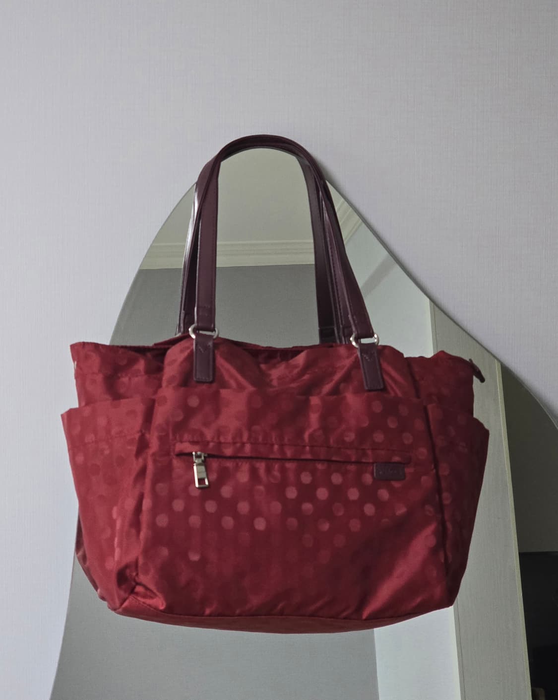 Y'saccs by yohji yamamoto 땡땡이 토트백 상품이미지1