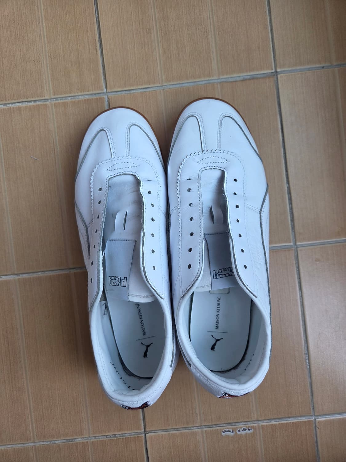 푸마 메종키츠네 로마 화이트 270 상품이미지3