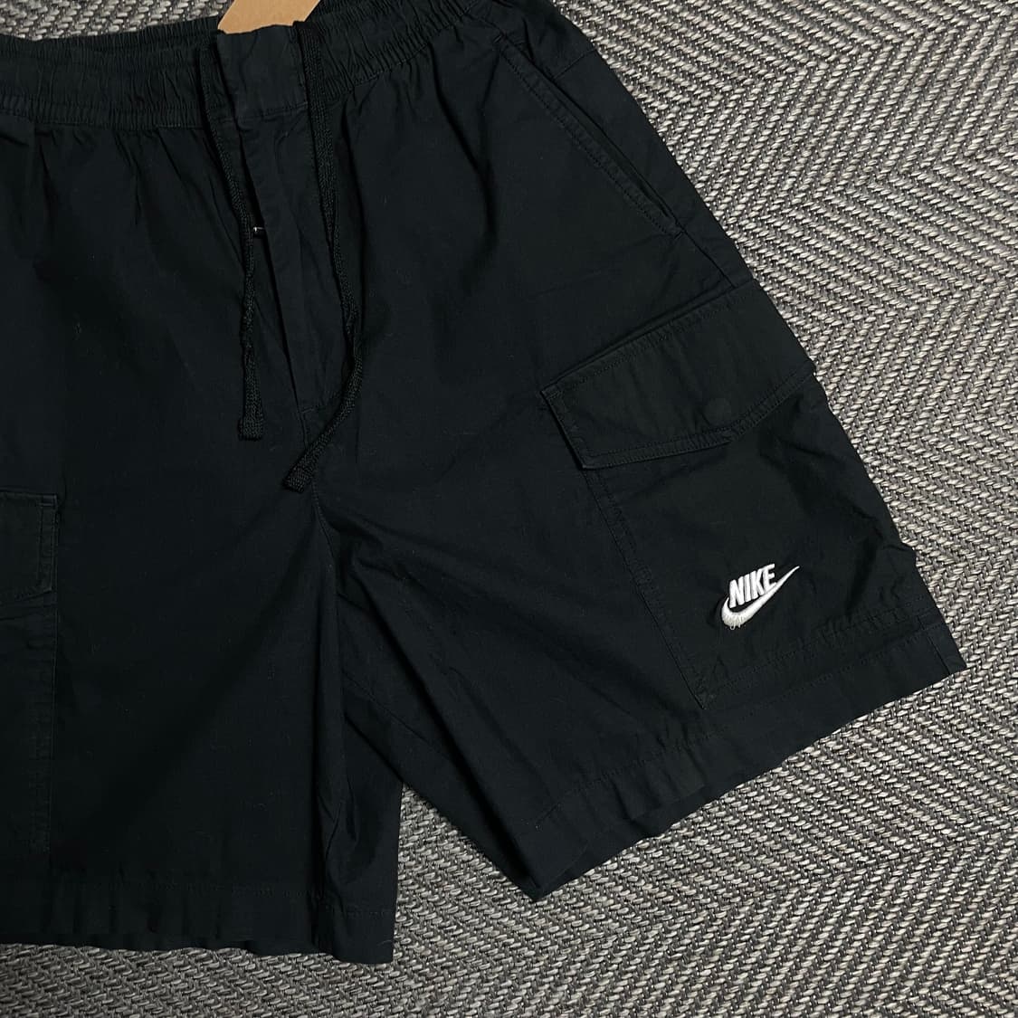 나이키 NSW 에센셜 유틸리티 쇼츠 블랙o 5190 상품이미지2